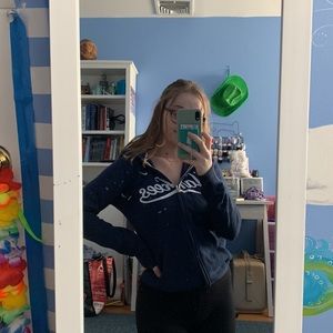 NY Yankees Zip Hoodie